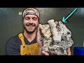 Download Lagu A Mineralized Fossil?! Let's cut AGATIZED CORAL!