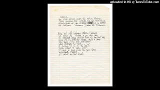 2pac death b4 dishonor handwritten lyrics 