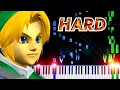 Hyrule Temple (from Super Smash Bros. Melee) - Piano Tutorial