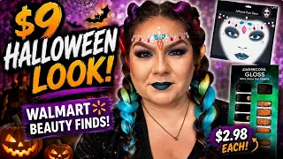 Walmart Halloween Look for 2 98 each How to add extensions to braids for My Easy Halloween look