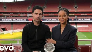 rihana thank you arteta official music video 2026 champion arsenal 