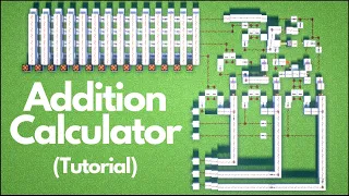 Minecraft Simple Addition Calculator Tutorial