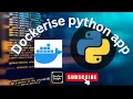 Dockerise python app