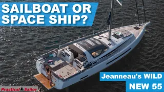 Full Tour of this IMPRESSIVE Sailboat – The Jeanneau Yachts 55