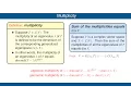 Decomposition Via Generalized Eigenvectors