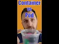 Difference between a docker container vs Kubernetes pod