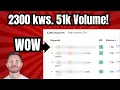 Site Idea 51k VOLUME Full Plan List of 2 300 KWs