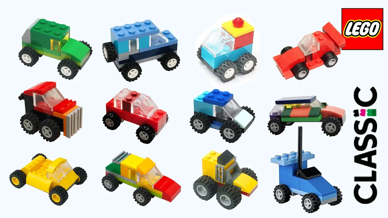 [LEGO Mini Robot Film] 56 lego mini robot moc animations! All my LEGO transformers and combiners!
