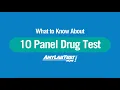 What You Need to Know About the 10 Panel Drug Test