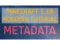 Minecraft Modding Tutorial Metadata 1 10 2 1 11 2