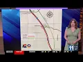 Temporary full closure on southbound I-25 begins today