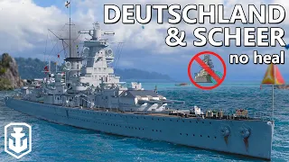 can the new german cruisers work without a heal scheer u0026 deutschland world of warships 