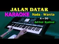 Download Lagu JALAN DATAR - Adibal | KARAOKE Nada Wanita, HD