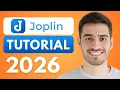 Joplin Tutorial 2026 How To Use Joplin For Note Taking