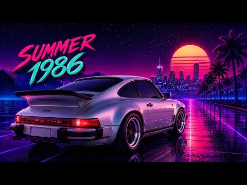 Summer 1986 – Night Drive Into Synthwave Paradise