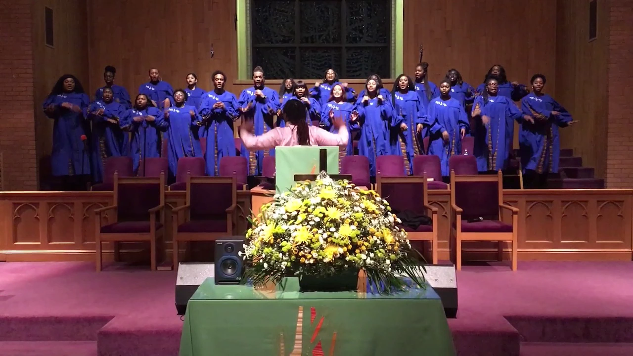 "King Jesus is' a Listening" - Montclair State University VOU Gospel Choir