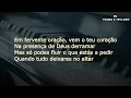 Playback - Em Fervente Oração Hino Da Harpa Cristã [ Tom Masculino ] Julia Vitória #ComLegenda