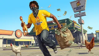 🔴 GTA 5 THUG LIFE LIVE — THE CLUCKIN BELL FARM RAID! (EASY MONEY HEIST)