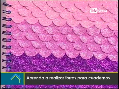 Aprenda a realizar forros para cuadernos