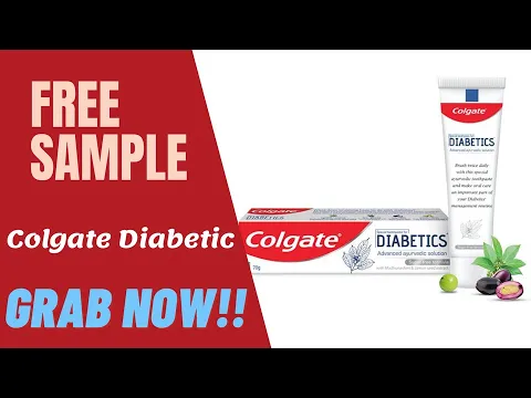 Download MP3 #shorts Colgate Diabetic Toothpaste Free Product Sample