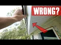 Pro Hidden Fastener Finished Vinyl Soffit Installation - New Technique But was it Wrong