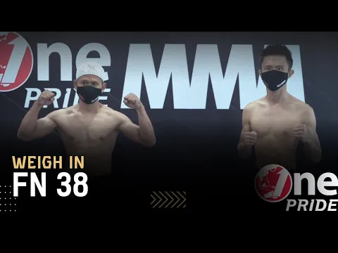 Burdan vs Boby Yauri || Weigh In One Pride MMA FN #38