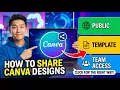 How to Share Canva Designs the Right Way Public Template Team Access Explained