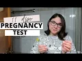 Live Pregnancy Test at 11 dpo Implantation cramps or not TTC Baby Cycle 24