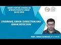 Syndrome Error Correction and Error Detection
