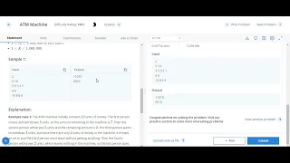 ATM Machine CodeChef Contest