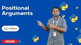 Positional Arguments in Python Python Tutorials - 2022 Codegnan