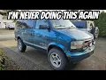 Would I Still 4x4 Swap My Astro Van - Van Build Mistakes