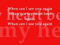 Babyface - When Can I See U Again