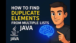 Java 8 Trick Find Duplicates Across Multiple Lists Using Stream API