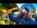 I ATE AS MANY CALORIES AS I COULD AT A CHRISTMAS MARKET! | BeardMeatsFood