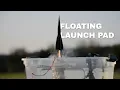 Floating Model Rocket Launch Pad Slo-Mo