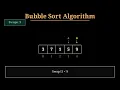 Bubble Sort Algorithm Explained Visual Guide Animation