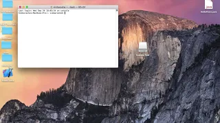 simple commands to run a java program on a Mac Terminal