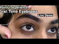 First Time Teenager Eyebrows Threading Lashes Beauty Parlour
