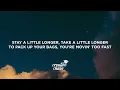 ROSÉ - stay a little longer (Lyrics)