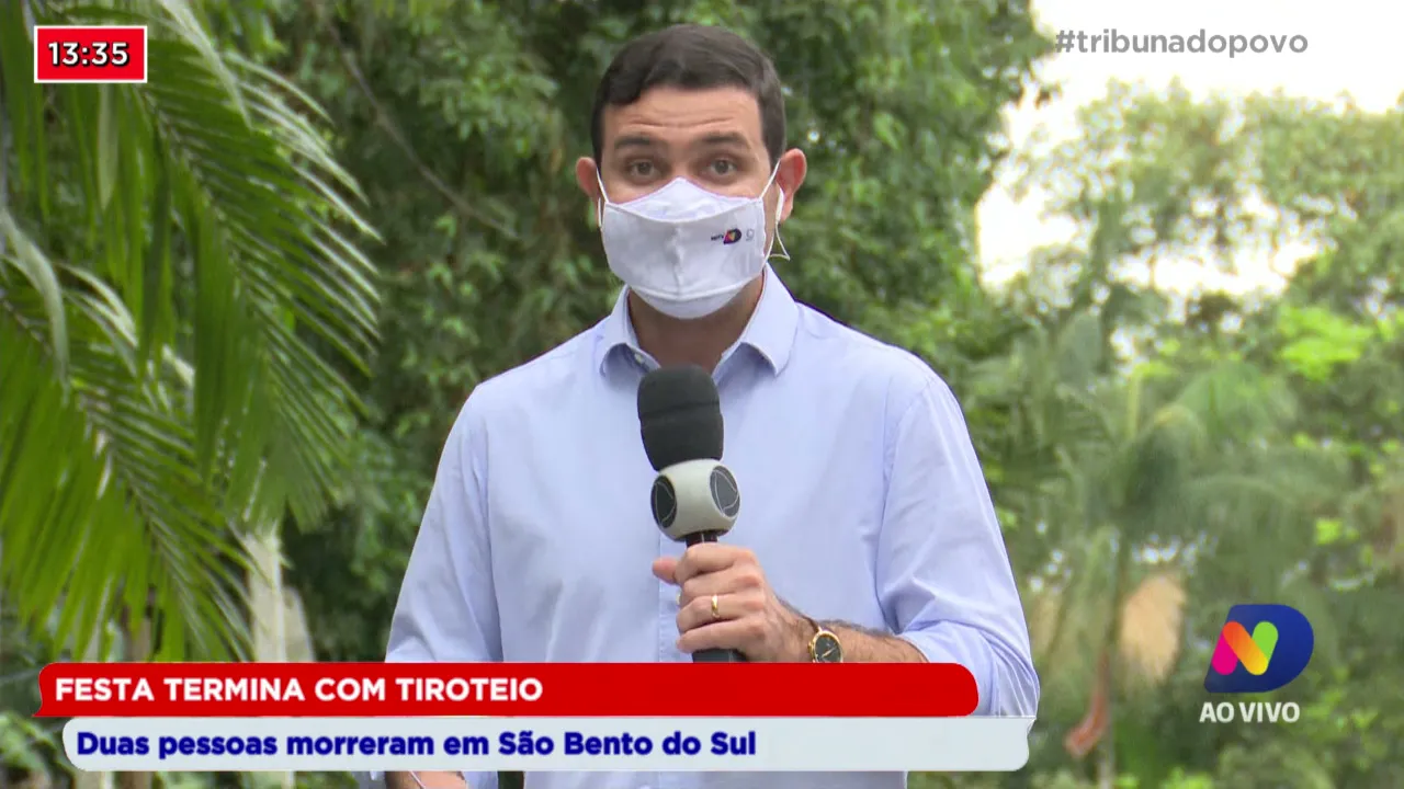 Festa termina com tiroteio: Duas pessoas morreram em São Bento do Sul