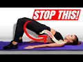 Glute Bridge Mistakes that Will RUIN Your Lower Back