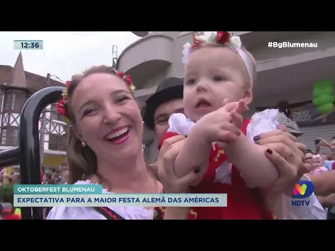 Oktoberfest Blumenau: expectativa para a maior festa alemã das Américas