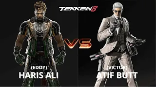 🕹️ Atiff Butt's Victor is ELITE level! 🕹️ Haris Ali (Eddy) vs Atif Butt (Victor) - Tekken 8