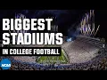 The biggest college football stadiums in the country