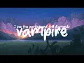vampire - Olivia Rodrigo (Lyrics)