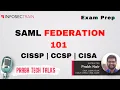 SAML 101 with Questions for CISSP CCSP Exam Prep