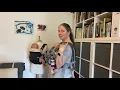How to use your ErgoBaby Omni 360 Baby Carrier with your newborn baby with crossed straps