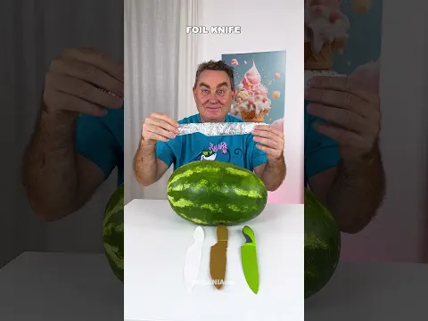 Watermelon Cutting! 😜✨🍉  #funny