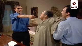 انهيار يحيى الفخراني بعد ما ابنه بهجت ضرب اخوه بالنار بسبب حق ابوه من اجمل مسلسلات دراما زمان 